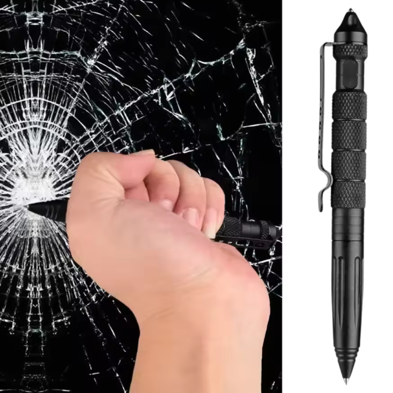 Stylo Tactique Multifonction Discrète & Autodéfense