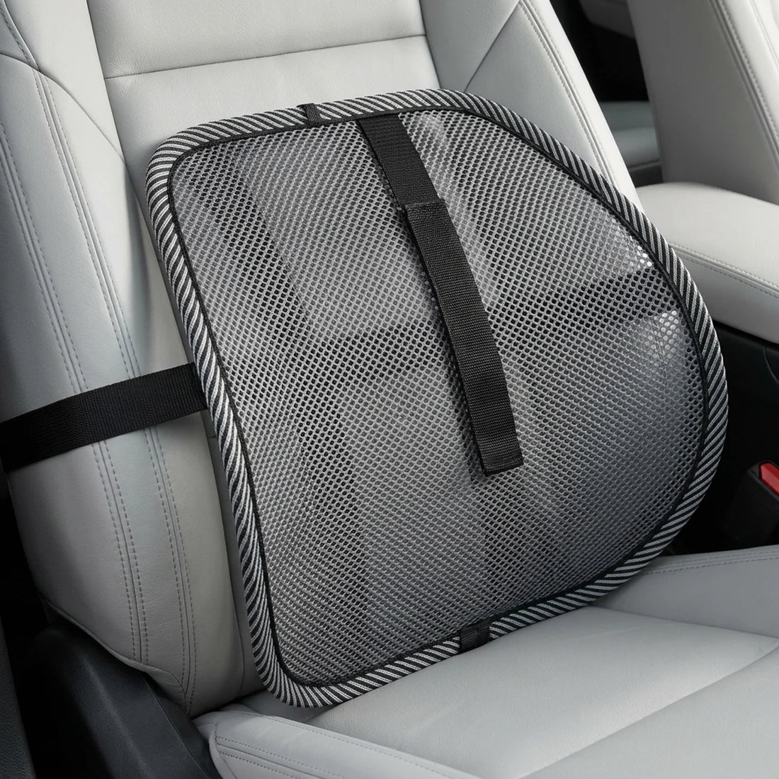 Support Lombaire Ergonomique en Maille pour Siège Auto et Chaise de Bureau