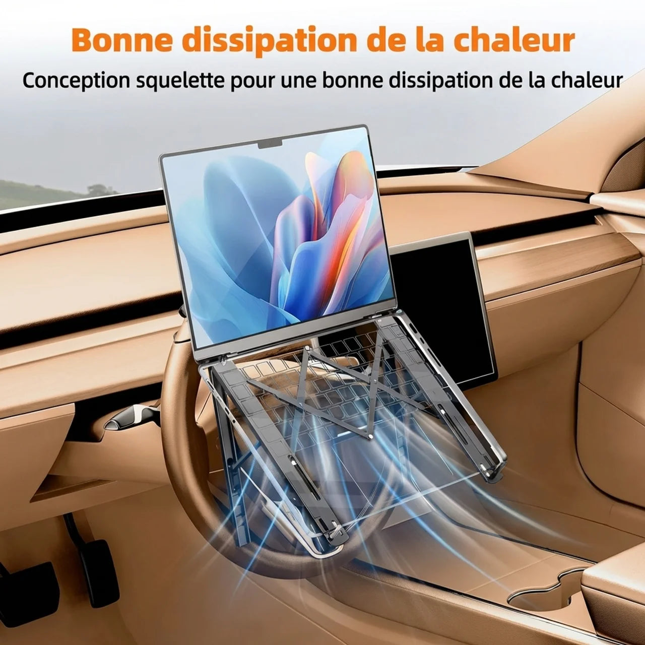 Support Volant Ordinateur Portable