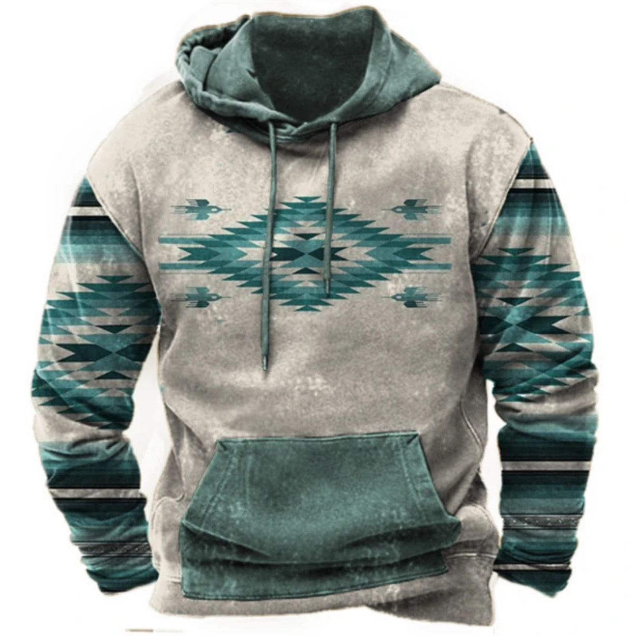 Sweat à Capuche Imprimé 3D Motifs Uniques & Style Décontracté