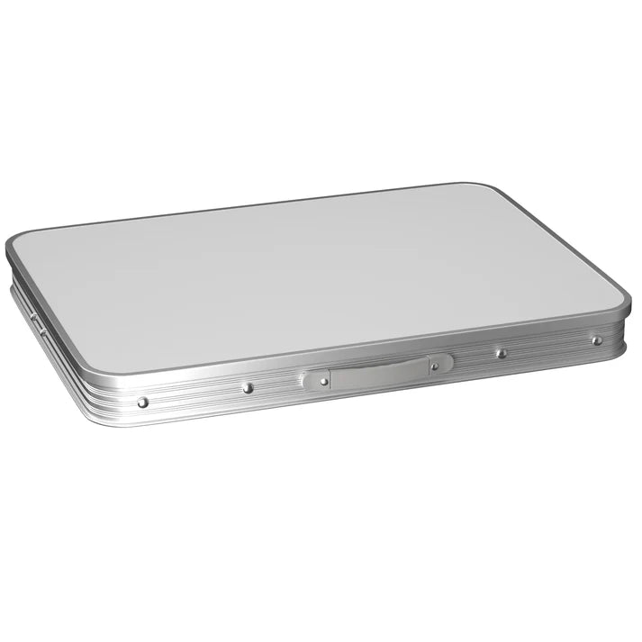 Table de Camping Pliante Mini en Aluminium Hauteur Réglable et Ultra Portable
