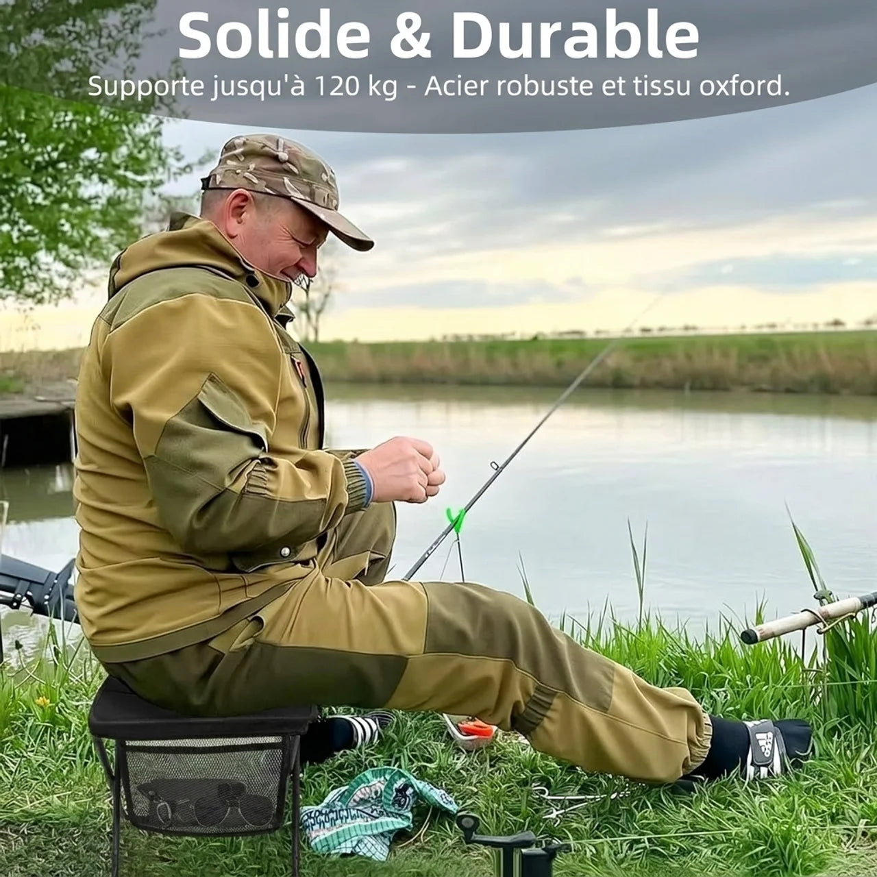 Tabouret Pliant Sac à Dos