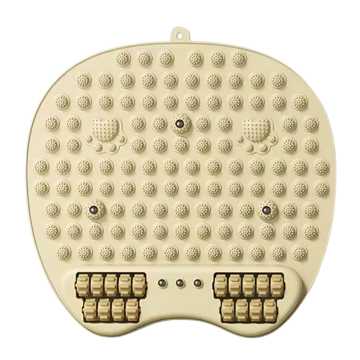 Tapis de Massage Magnétique 2-en-1 Acupression + Rouleaux