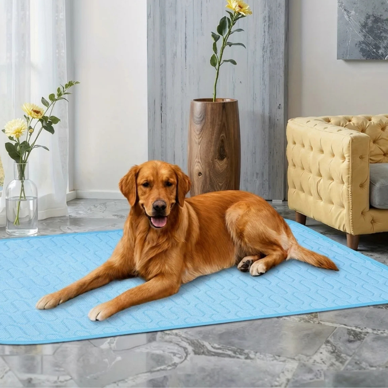 Tapis Rafraîchissant Respirant pour Chien et Chat