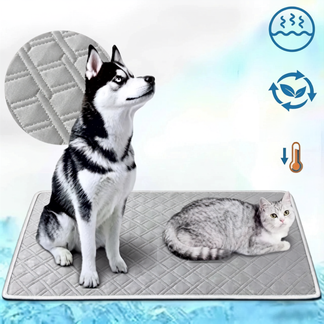 Tapis Rafraîchissant XXL pour Animaux