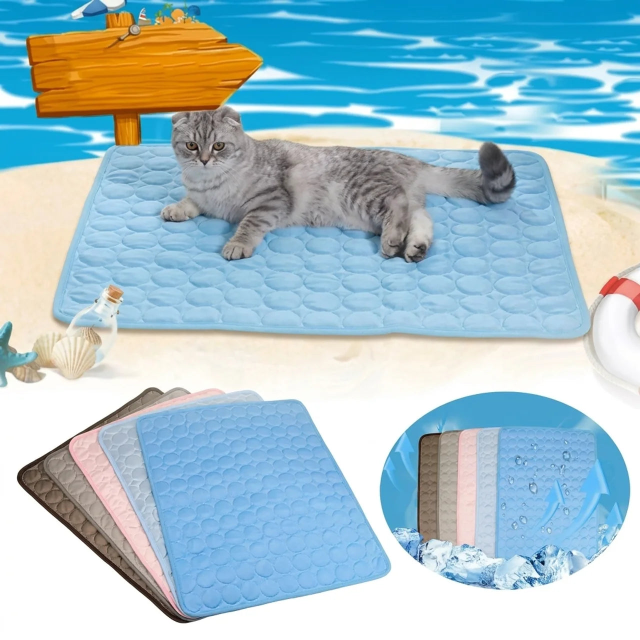 Tapis Rafraîchissant pour Chien & Chat