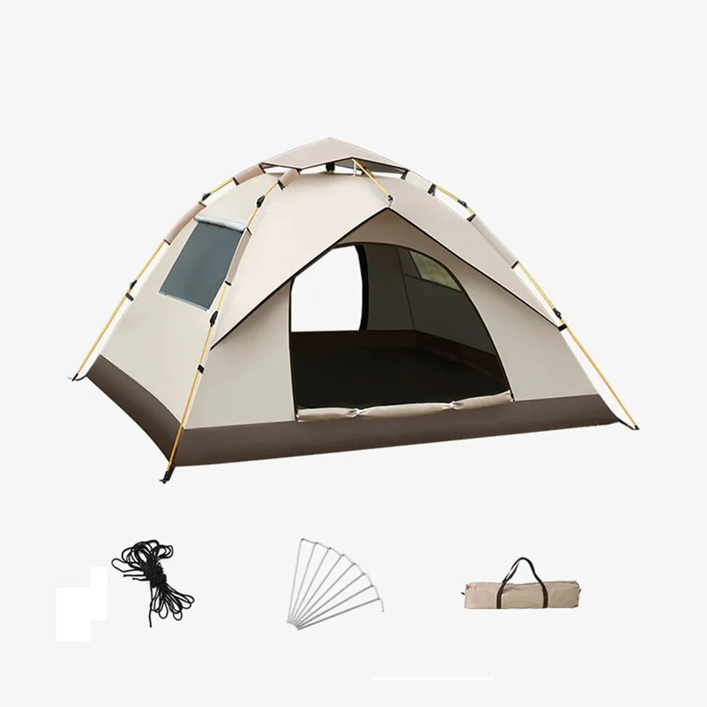 Tente de Camping Automatique Pliable Imperméable Portable pour Plage et Plein Air