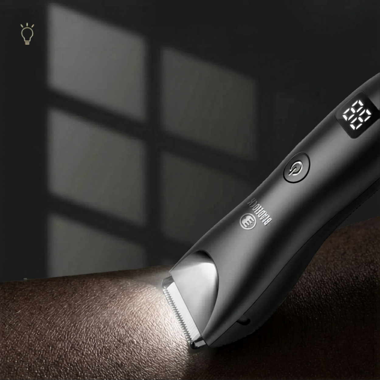Tondeuse Intime Homme Étanche Rechargeable Lame Céramique Sécurisée