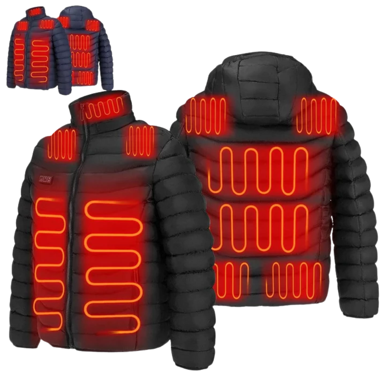 VESTE CHAUFFANTE ÉLECTRIQUE HOMME & FEMME