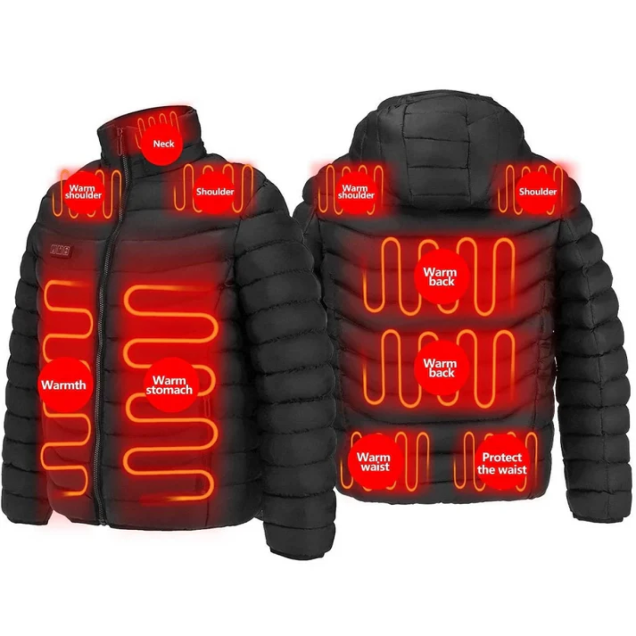 VESTE CHAUFFANTE ÉLECTRIQUE HOMME & FEMME