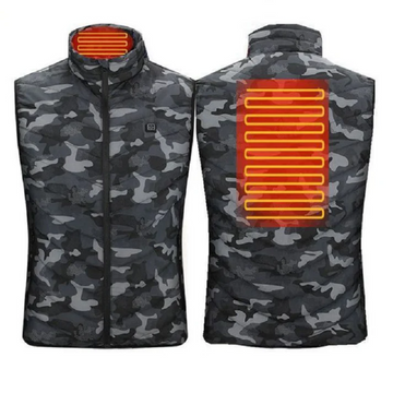 VESTE GYLET CHAUFFANTE ÉLECTRIQUE 11 ZONES