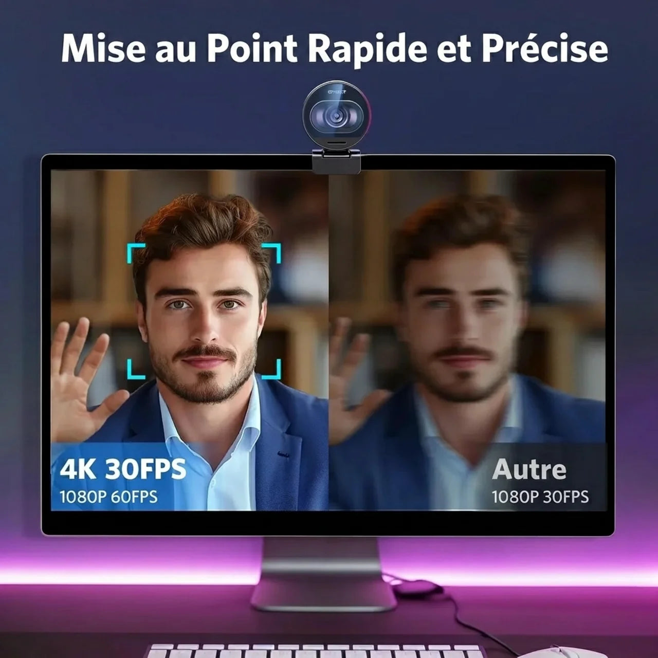 Webcam 4K Pro Autofocus