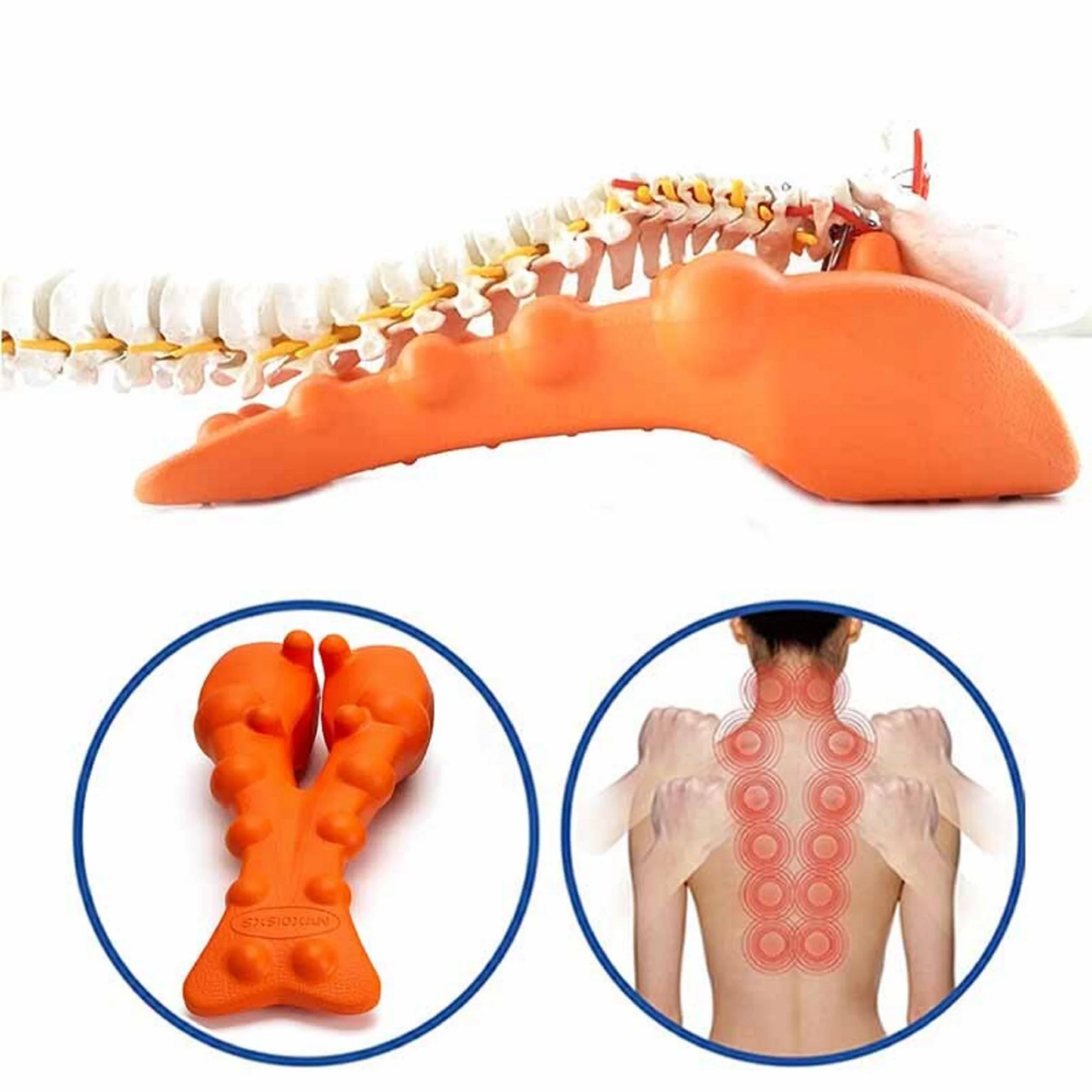 Outil de Massage et d’Étirement Cervical