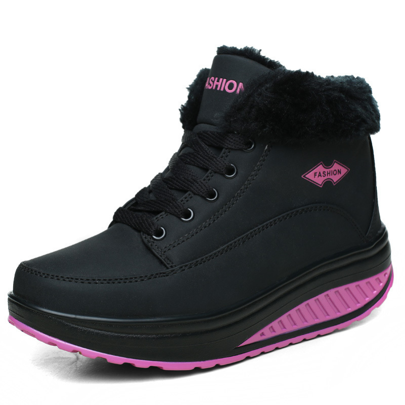 BOTTES NEIGE COMPENSÉES FOURRÉES