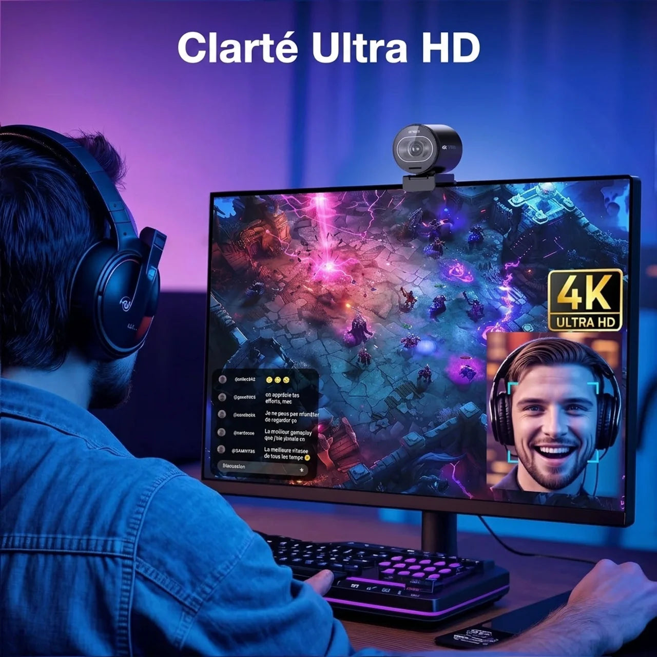 Webcam 4K Pro Autofocus