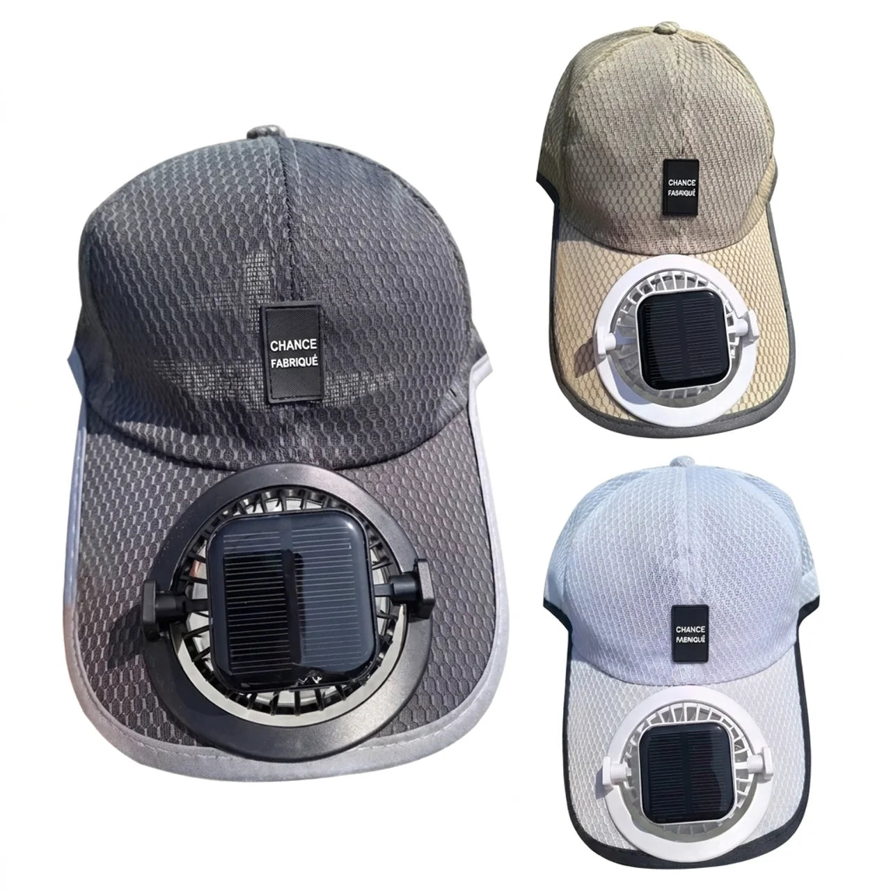 Casquette Ventilateur Solaire
