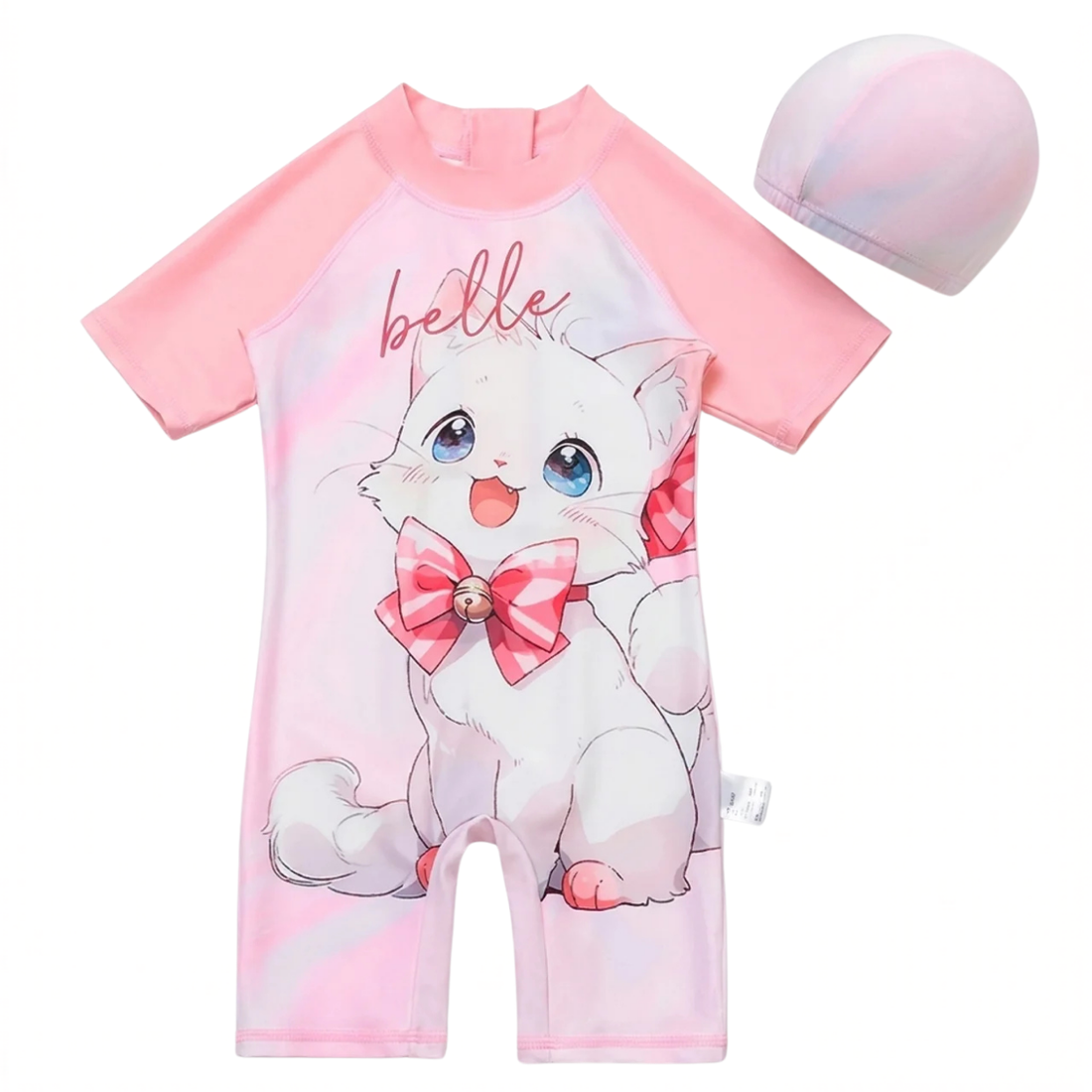 Maillot de Bain Fille Motif Chat