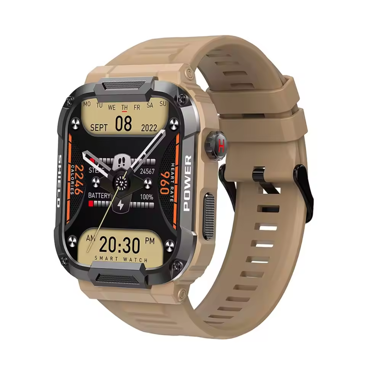Smartwatch MK66 - Résistance - Technologie et Style en Un Seul Geste