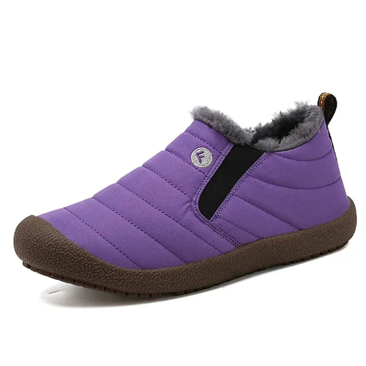 Chaussons Hiver Homme en Coton Doublés Polaire – Antidérapants et Imperméables