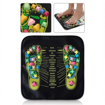 Tapis d’Acupression Réflexologie des Pieds Massage Plantaire Relaxant